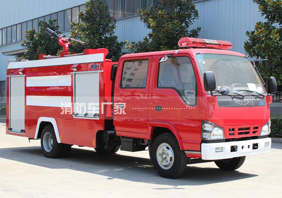 4噸五十鈴600P泡沫消防車(chē)價(jià)格