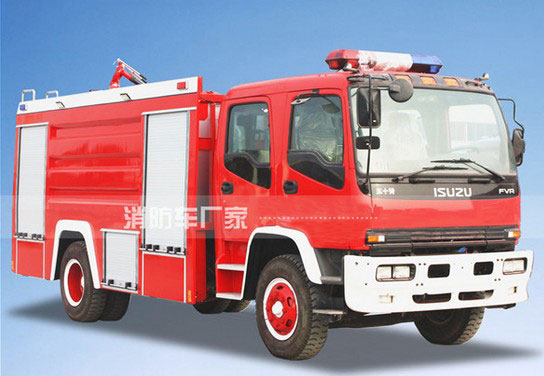 8噸五十鈴FVR泡沫消防車(chē)價(jià)格