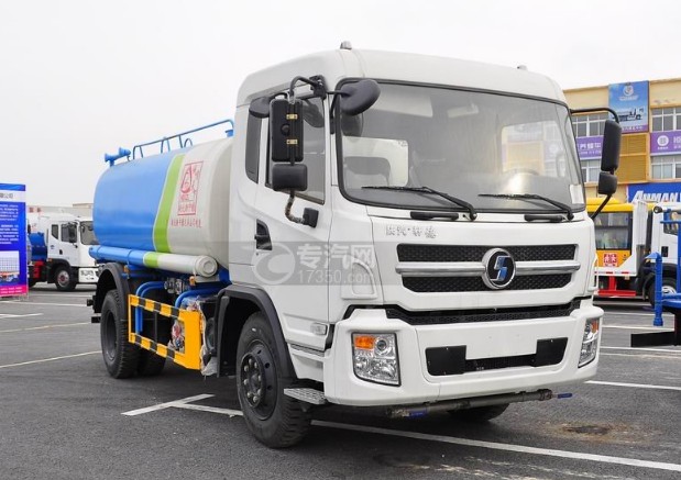 陜汽軒德12噸綠化灑水車(chē)廠(chǎng)家價(jià)格
