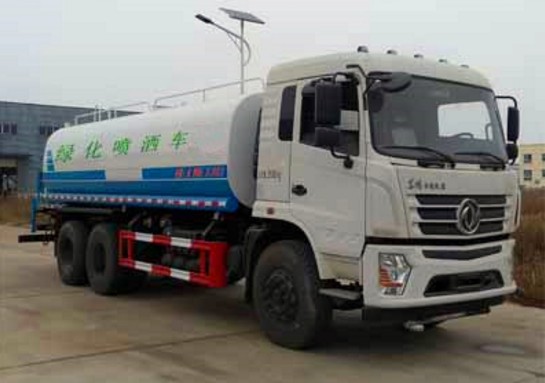 20方灑水車(chē)月租多少錢(qián)_東風(fēng)專(zhuān)底新款20噸綠化灑水車(chē)