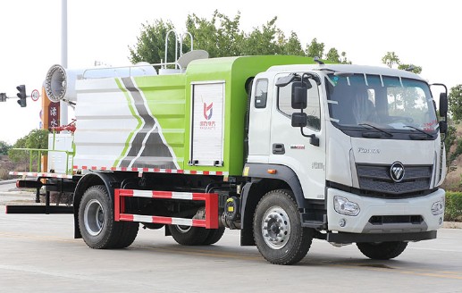12方灑水車(chē)參數_國六福田瑞沃12噸抑塵車(chē)廠(chǎng)家價(jià)格-程力抑塵車(chē)